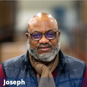 Joseph animateur de ligne chez EBS Espérance